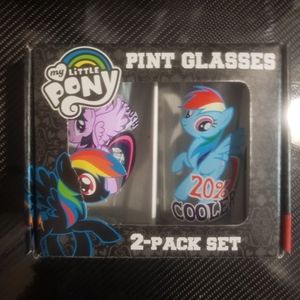 My Little Pony licensed pint glasse